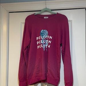 Peloton Magenta Sweatshirt with Logo